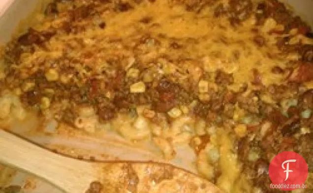 Caçarola De Macarrão Chili