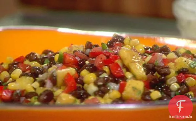 Salada De Feijão Preto