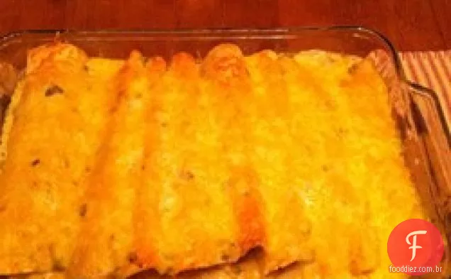 Enchiladas de carne de urze