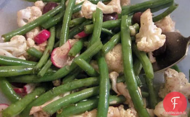 Salada De Couve-Flor E Feijão Verde