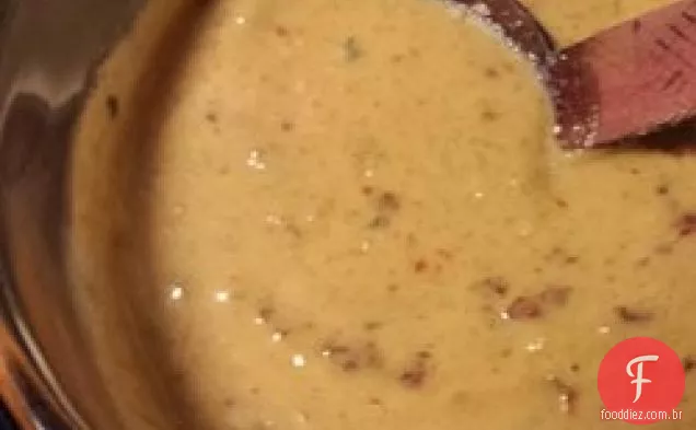 Chipotle Chile e molho de queijo azul