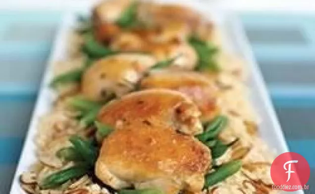 30 minutos de frango de amêndoa por minuto ® arroz