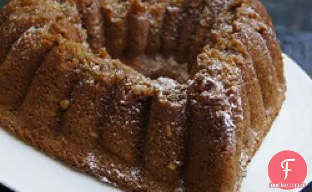 Bolo De Manteiga De Noz De Framboesa