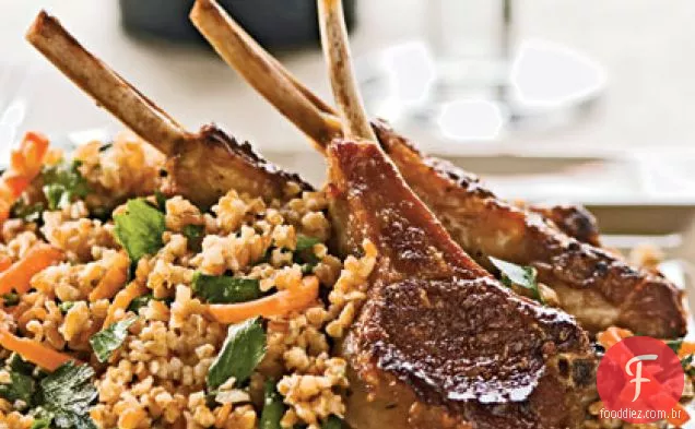Costeletas De Cordeiro Com Bulgur De Limão