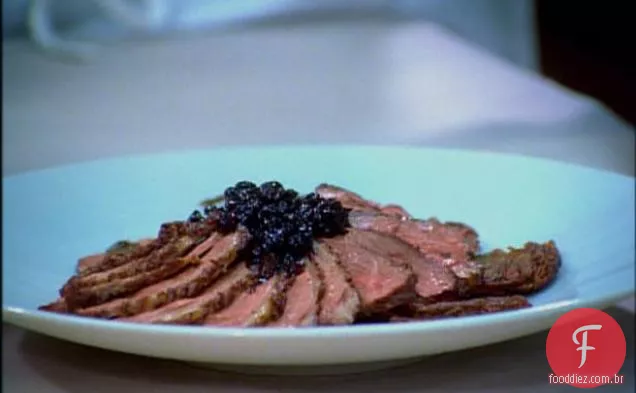 Lombo De Carne Com Crosta De Ervas