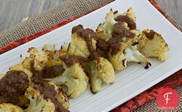 Couve-Flor Assada Com Vinagrete De Caju E Passas