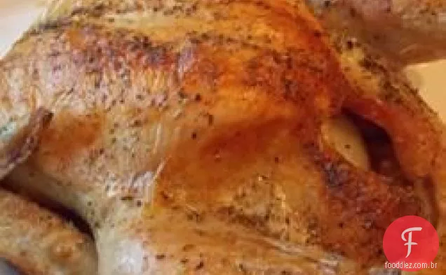 O melhor dos dois mundos Frango Assado
