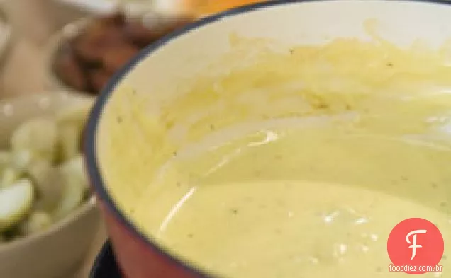 Tarentaise-uplands agradável Ridge mistura Fondue Receita