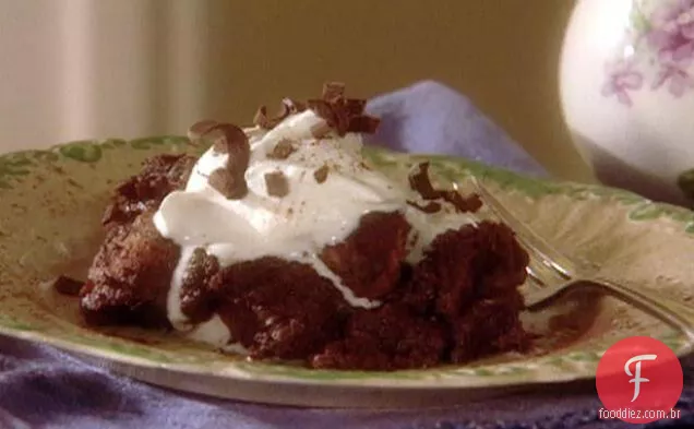 Pudim De Pão De Chocolate