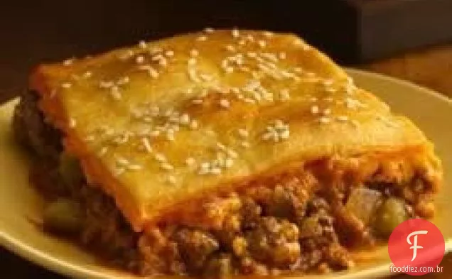Caçarola De Cheeseburger Com Tampo Crescente