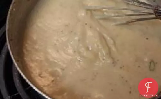 Creme de sopa de galinha do zero