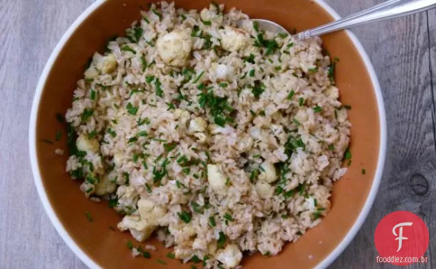 Arroz Basmati Com Couve-Flor Assada