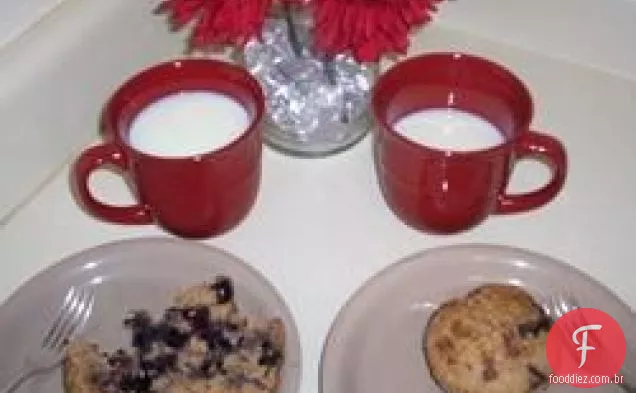 Muffins De Mirtilo De Trigo Integral