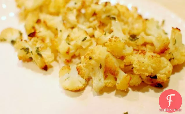 Couve-Flor Assada Com Alho E Parmesão