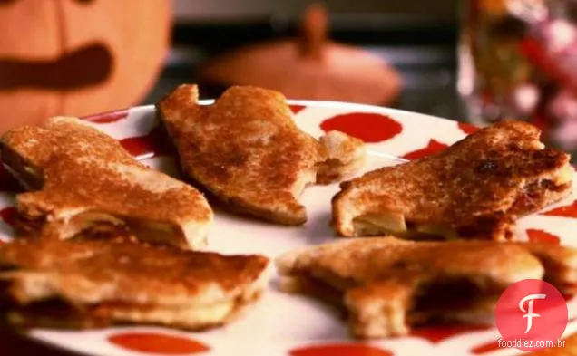 Maçã caramelo e Bacon Boo-Nini's