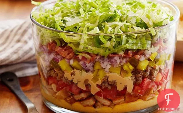 Molho Cheeseburger De Nove Camadas