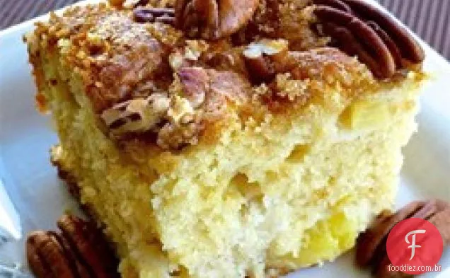 Bolo De Café De Abacaxi Pecan