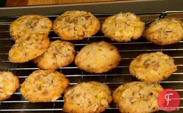 Orange Toffee Almond Sandies