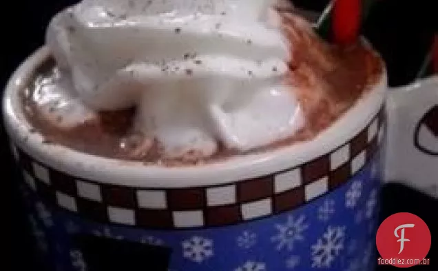 Eggnog Chocolate Quente