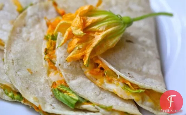 Squash Blossom Quesadilla