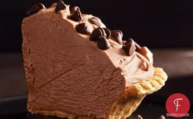 Torta De Mousse De Chocolate Congelada