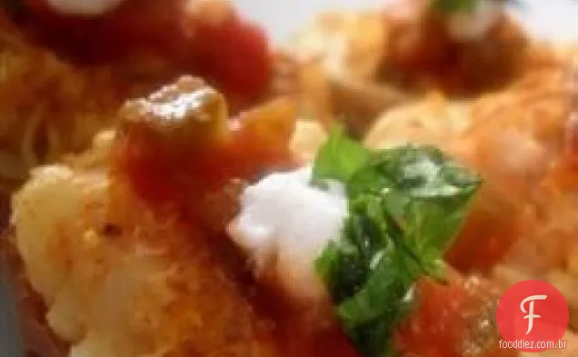 Poppers De Batata Duas Vezes Assados