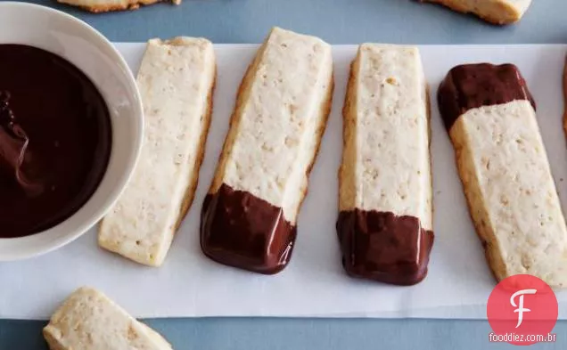 Chocolate Mergulhado Avelã Shortbread