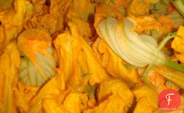 Mirna's Squash Blossom Quesadillas