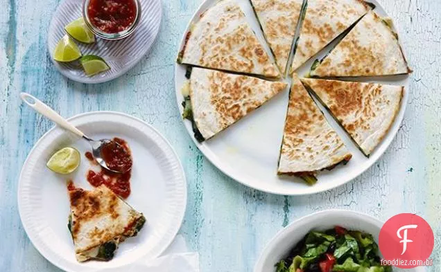Escarole Quesadillas