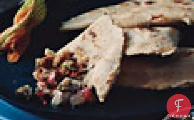 Quesadillas De Abobrinha-Flor