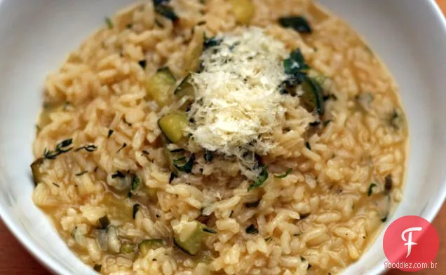 Jantar Esta Noite: Risoto De Abóbora De Verão