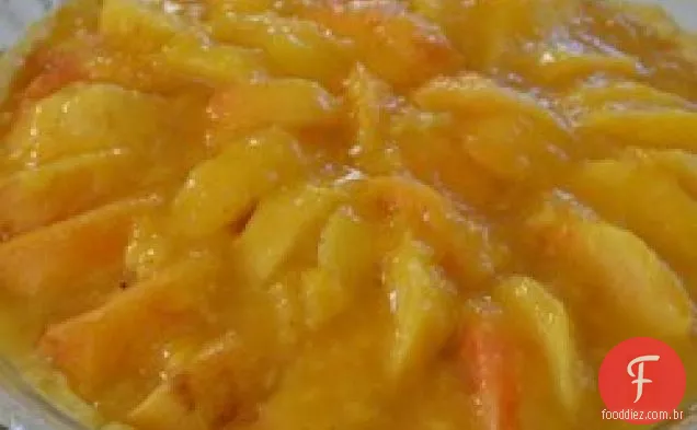 Torta De Pêssego Fresco Eu