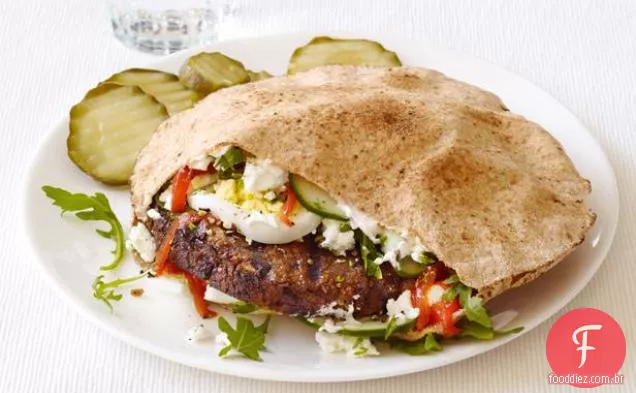 Veggie Burger Pockets