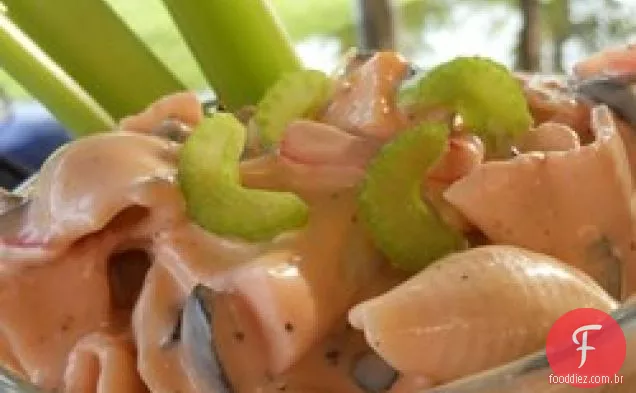 Salada De Frutos Do Mar Mediterrânea