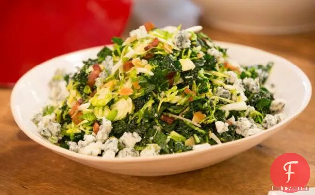 Salada de couve e Gorgonzola