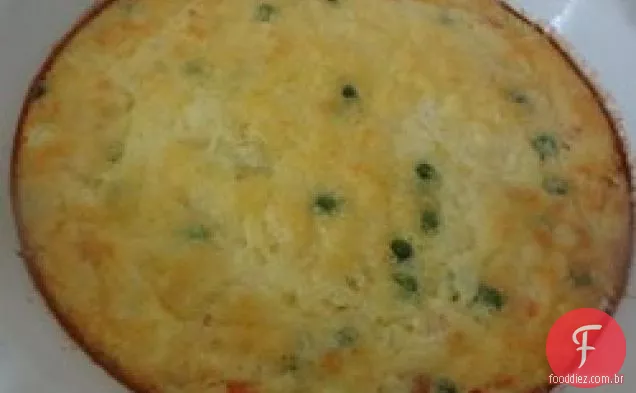 Quiche Crustless básico do Gourmet Frugal