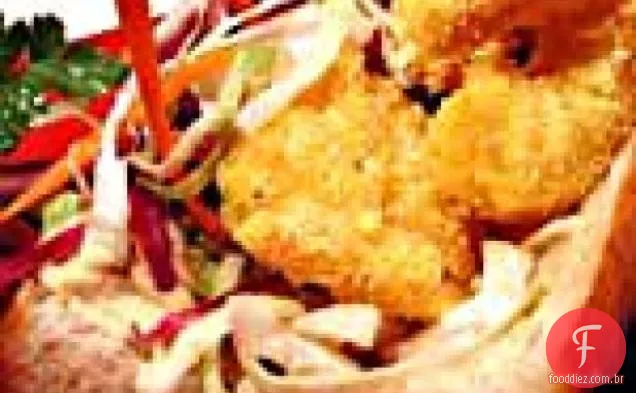 Camarão Frito Po-Boys