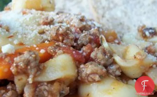 Massa De Salsicha Rústica