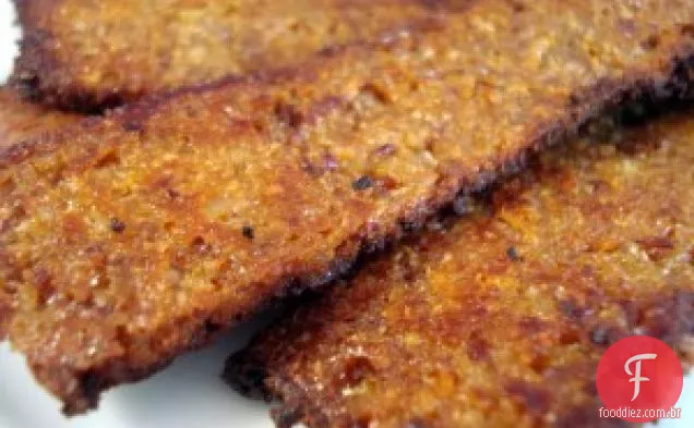 Bacon sem soja vegano caseiro