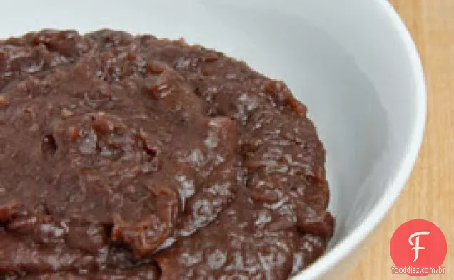 Tsubushian (pasta de feijão vermelho adoçado Japonês)