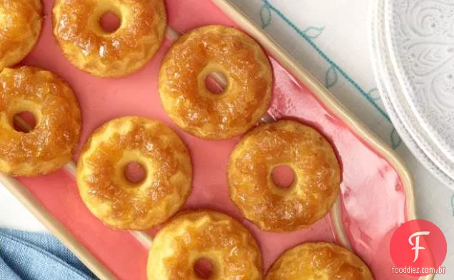 Mini Bolos De Abacaxi