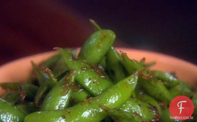 Edamame com molho XO