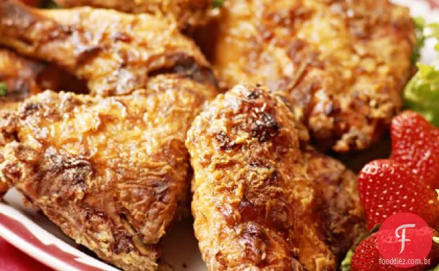 Frango frito no forno de Leah Chase