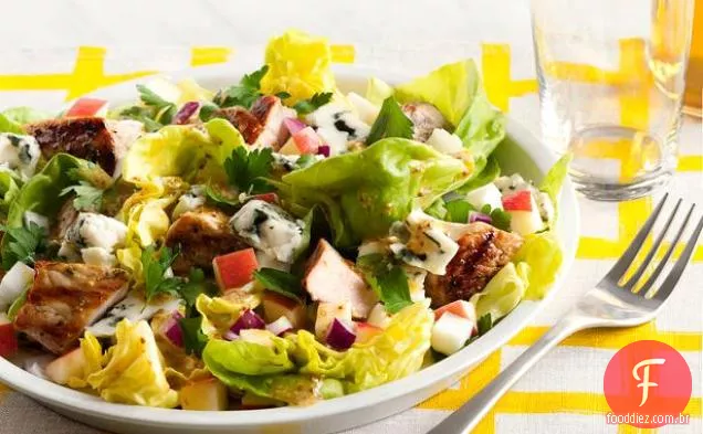 Salada de porco e maçã