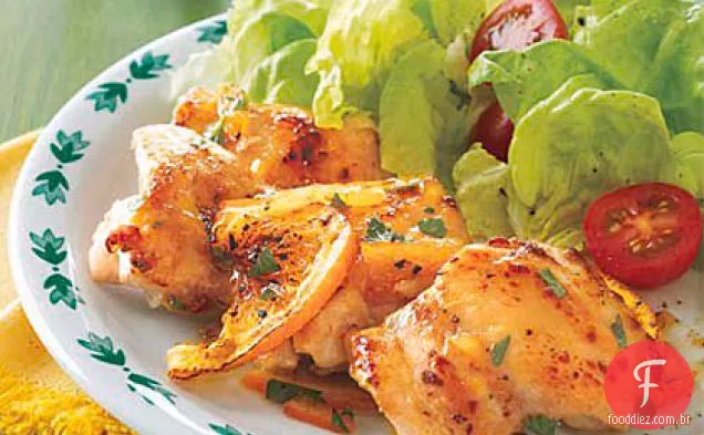 Marmelada Laranja-Coxas De Frango Envidraçadas