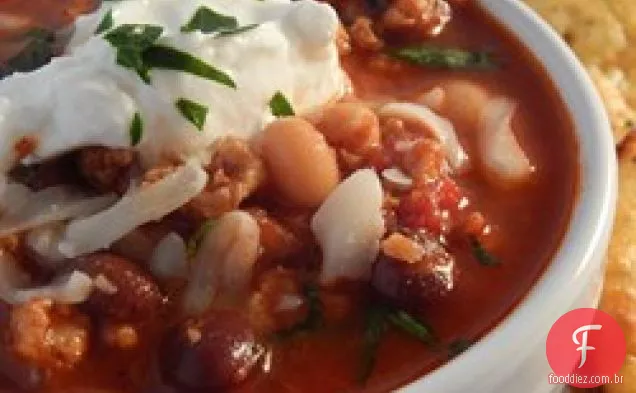 Chicken and chouriço Chili