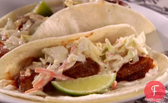 Carnitas Tacos com Slaw picante