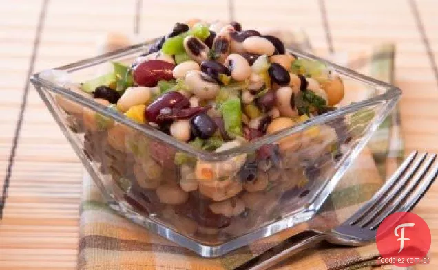 Caribbean Black Eyed Peas (salada fria)