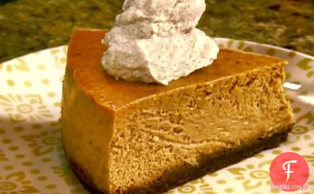 Cheesecake de abóbora de Gina