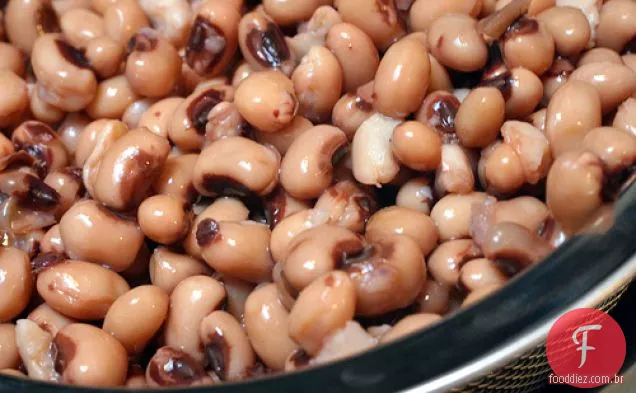 Ervilhas de olhos pretos em um Curry picante de Goan